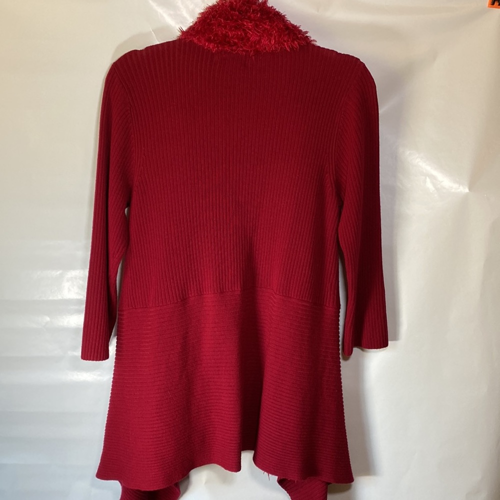 Once Again Red Cardigan - Picture 4 of 8